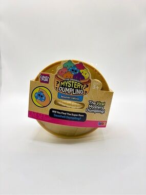 Crazy Fun RMS Mystery Dumpling Seashell Edition Squishy NEW Sealed Viral Fidget